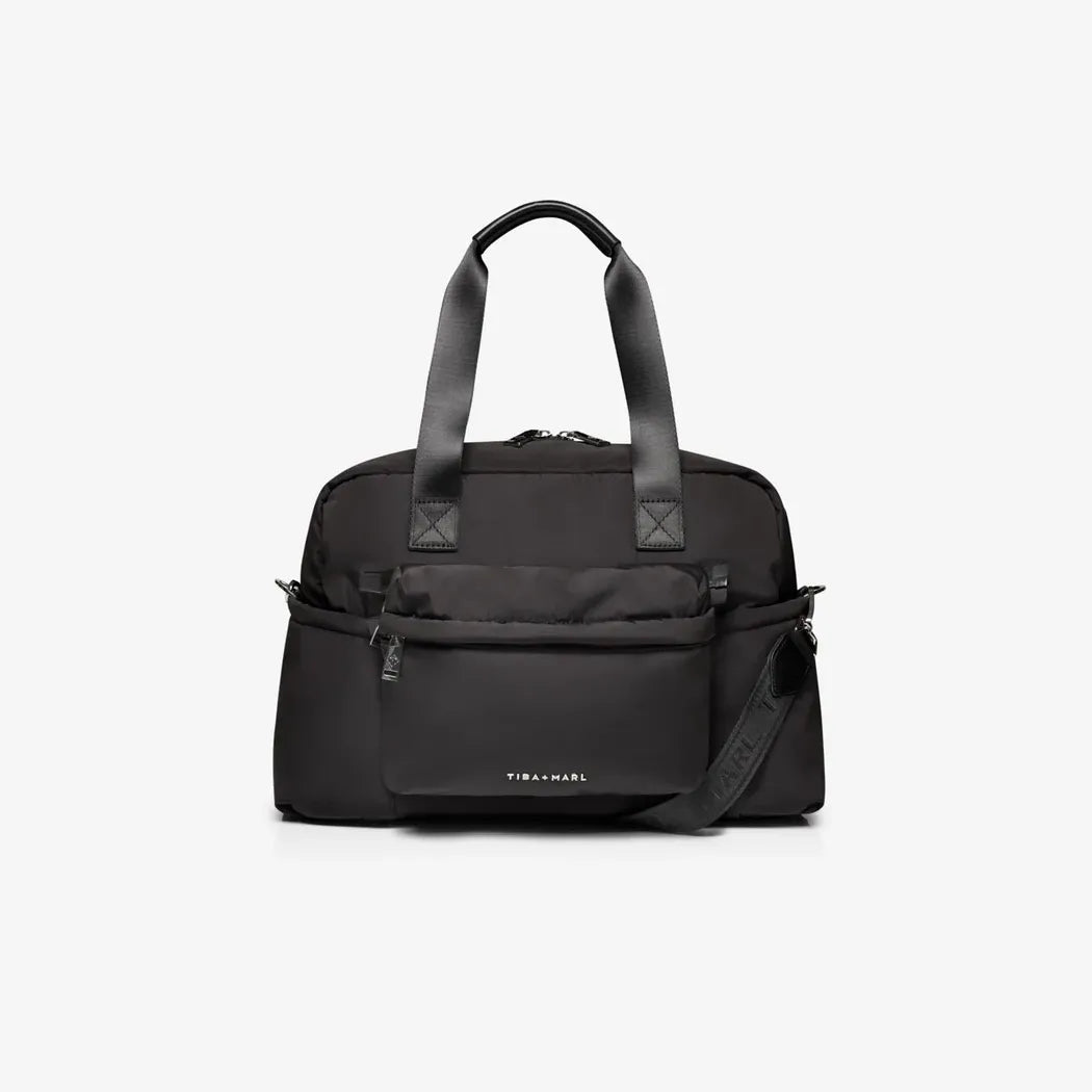 Tiba + Marl Phoenix Eco Holdall Changing Bag Black | Casa Childrenswear