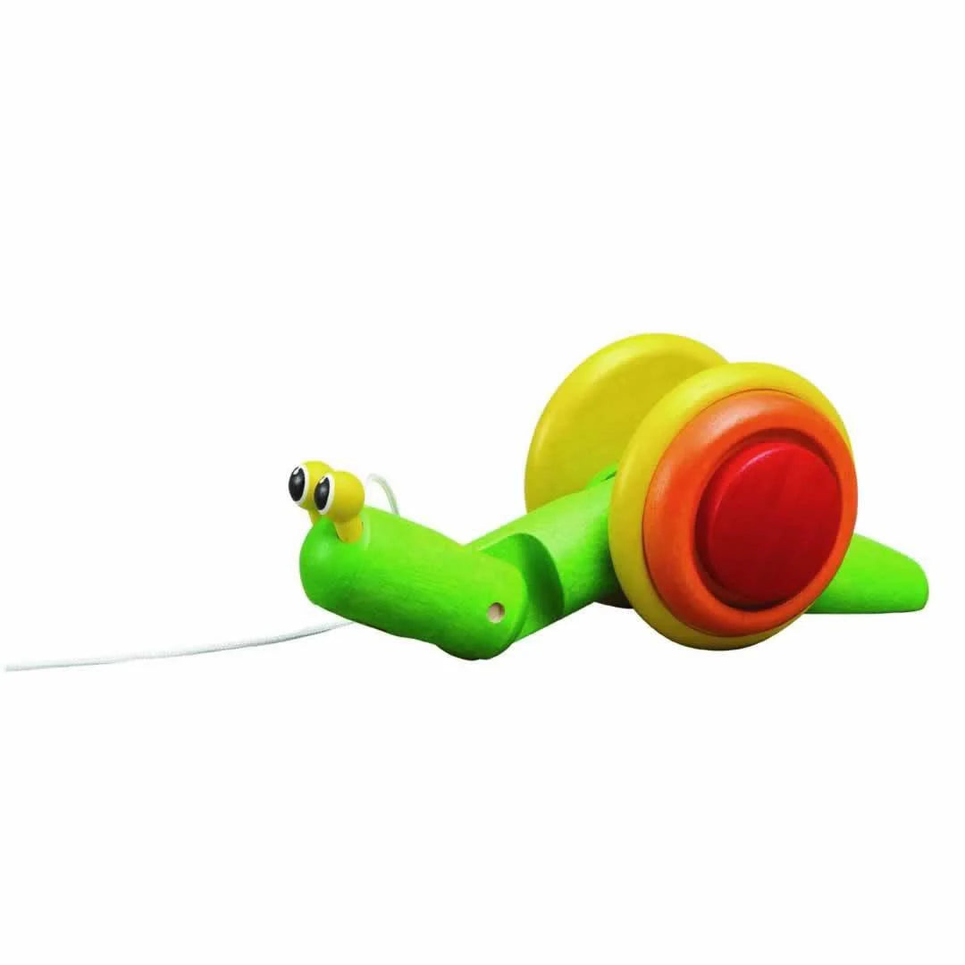 Plan Toys Pull-Along Snail | Casa Childrenswear