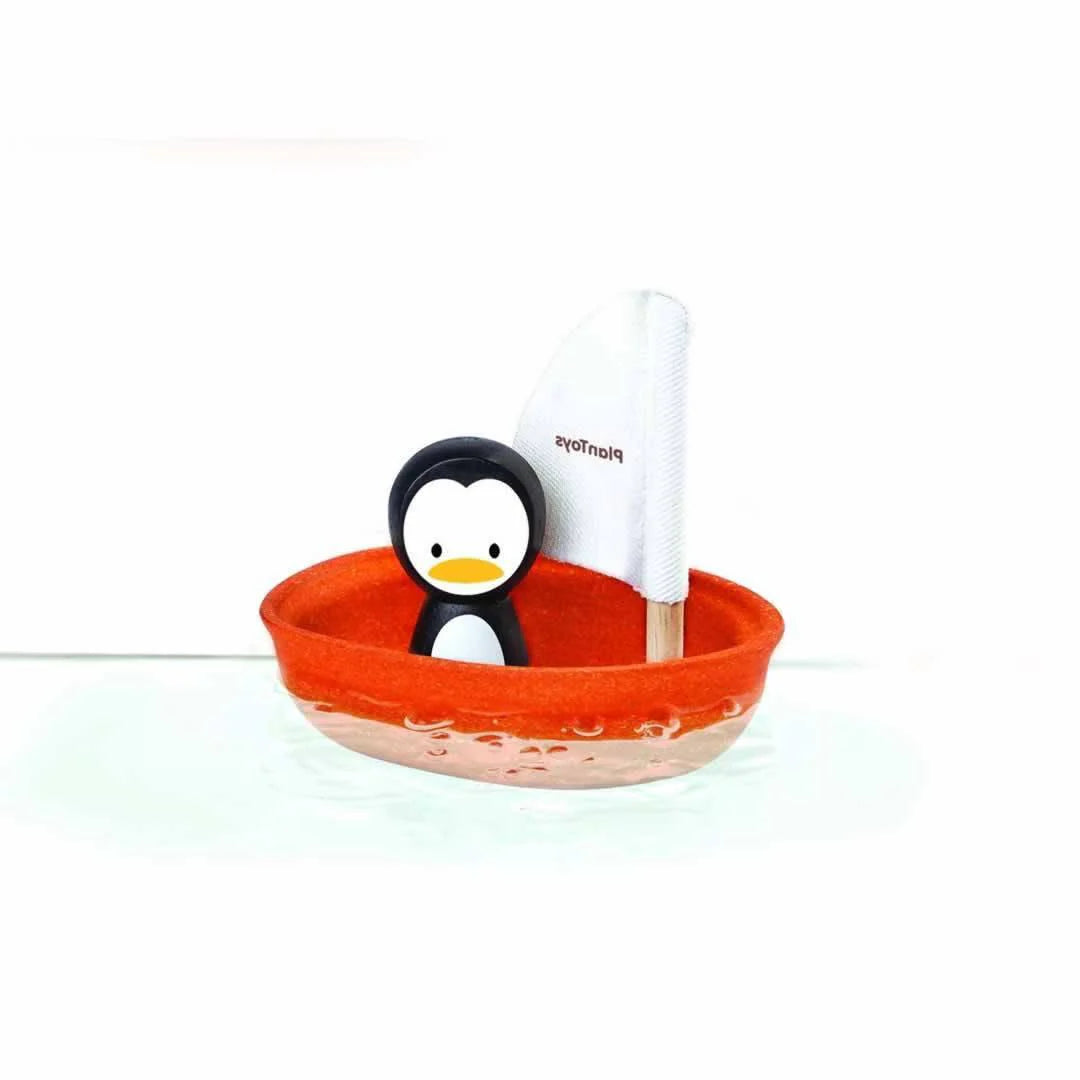 Plan Toys Sailing Boat-Penguin | Casa Childrenswear