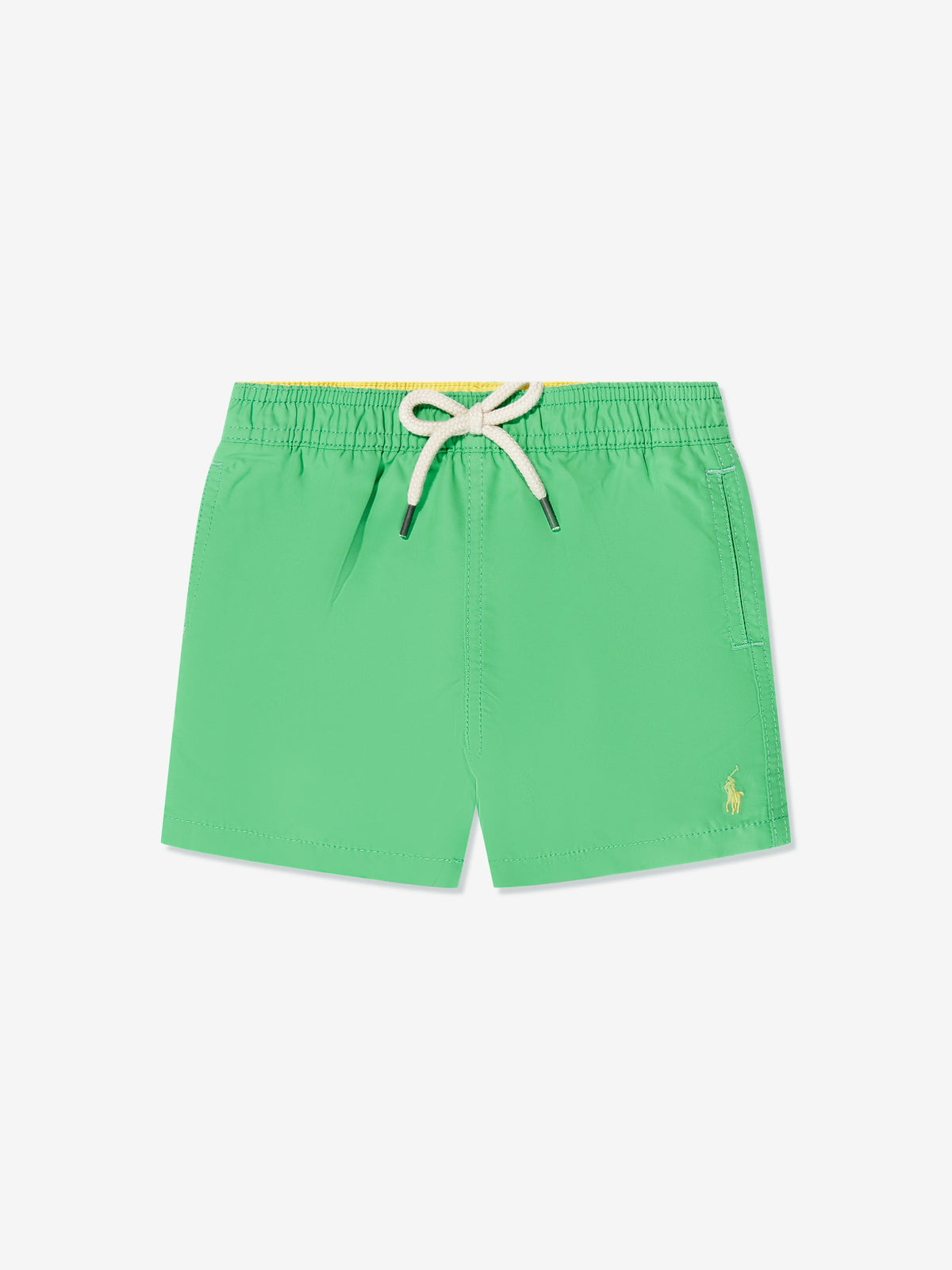 Ralph Lauren Traveler Green Swim Trunk | Casa Childrenswear