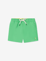 Ralph Lauren Traveler Green Swim Trunk | Casa Childrenswear