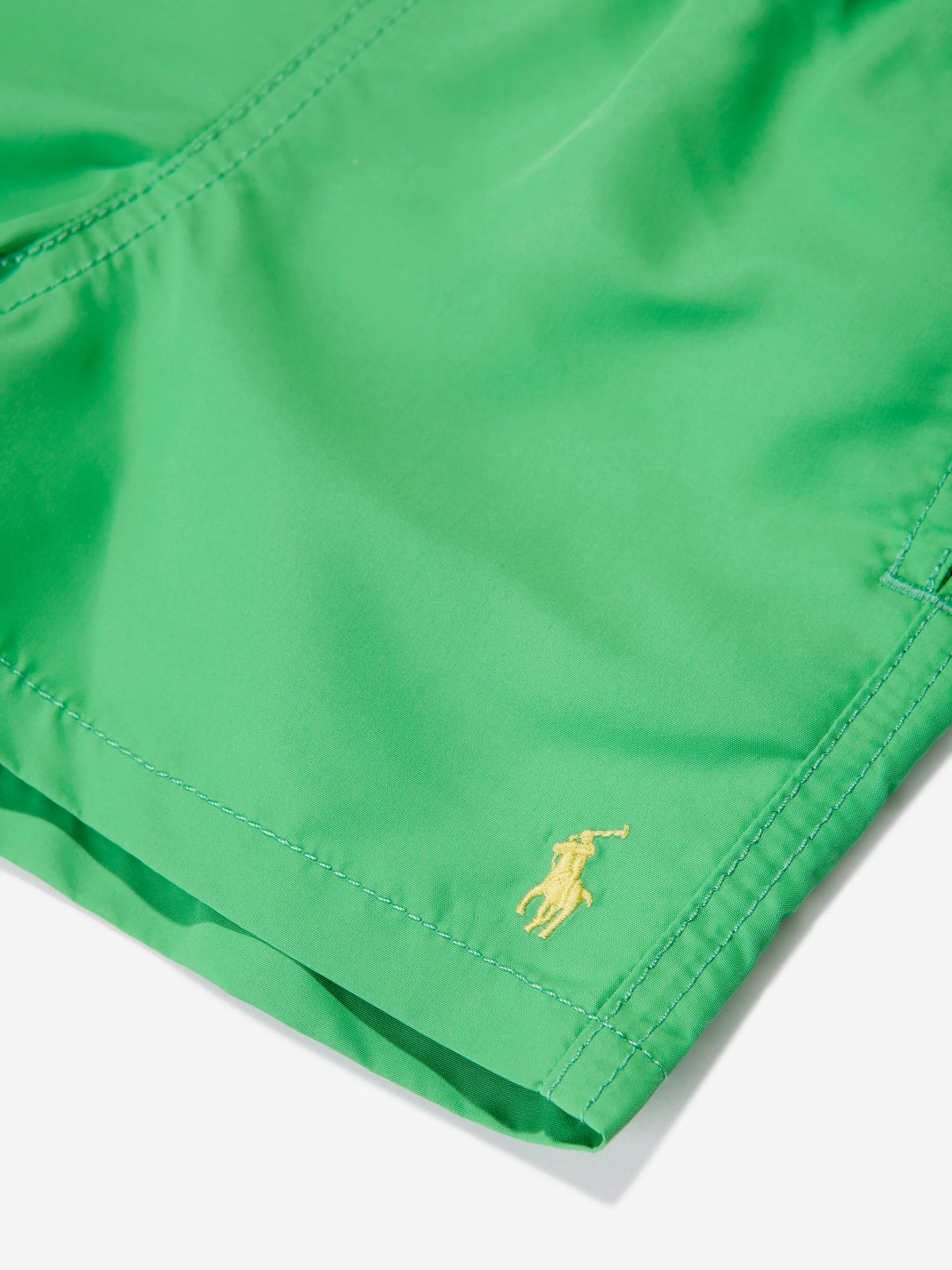 Ralph Lauren Traveler Green Swim Trunk | Casa Childrenswear
