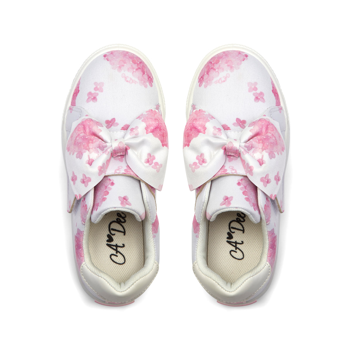 A Dee Bowie Printed Bow Trainer | Casa Childrenswear