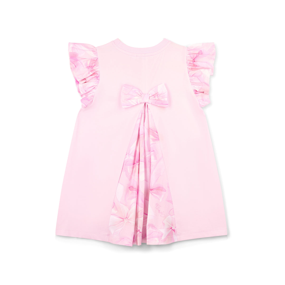 A Dee Ria Bow Print Legging Set with Bow | Casa Childrenswear