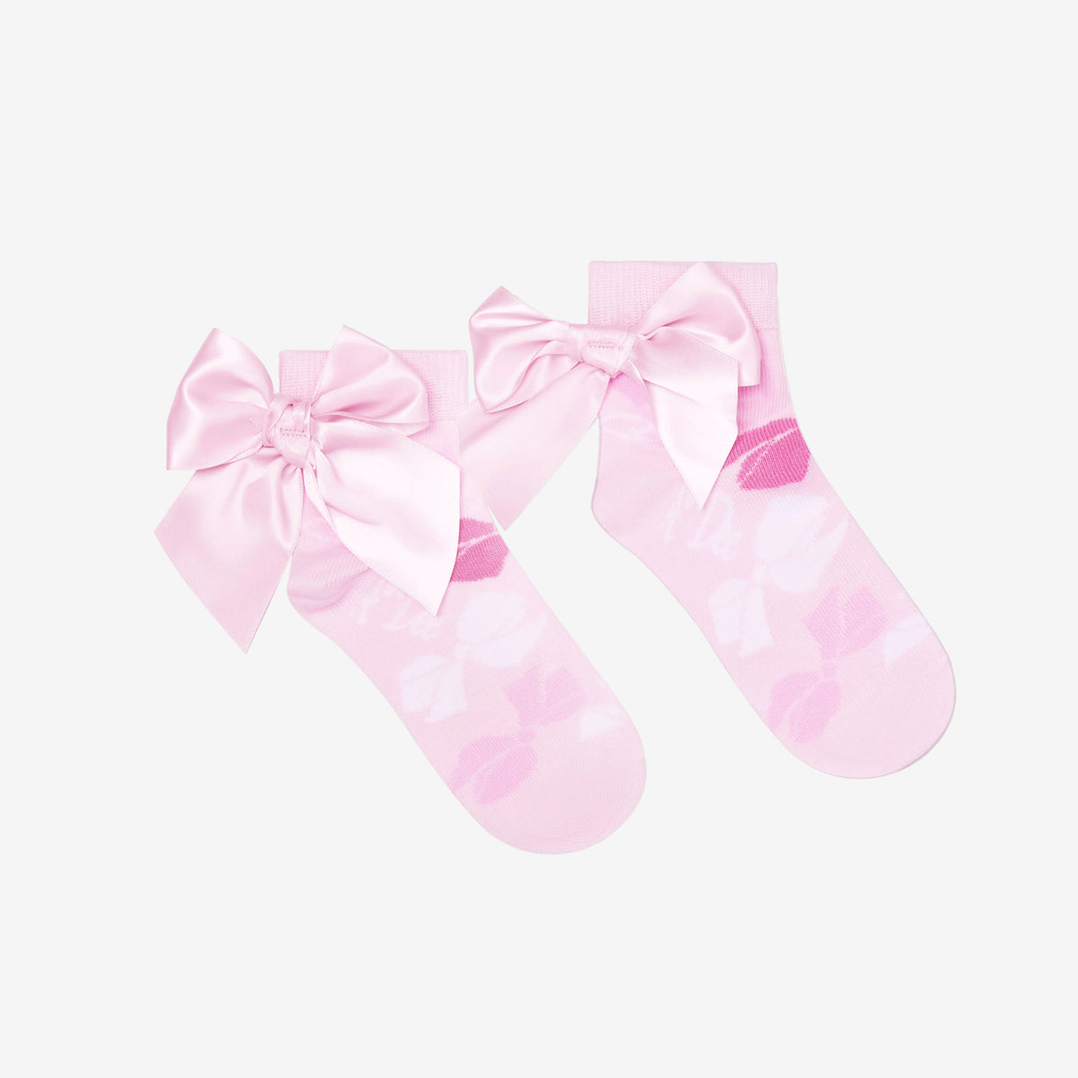 A Dee Rina Bow Print Ankle Socks | Casa Childrenswear