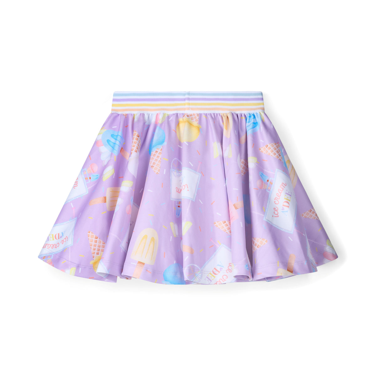 A Dee Sally Ice Cream Print Frill Skirt Set | Casa Childrenswear