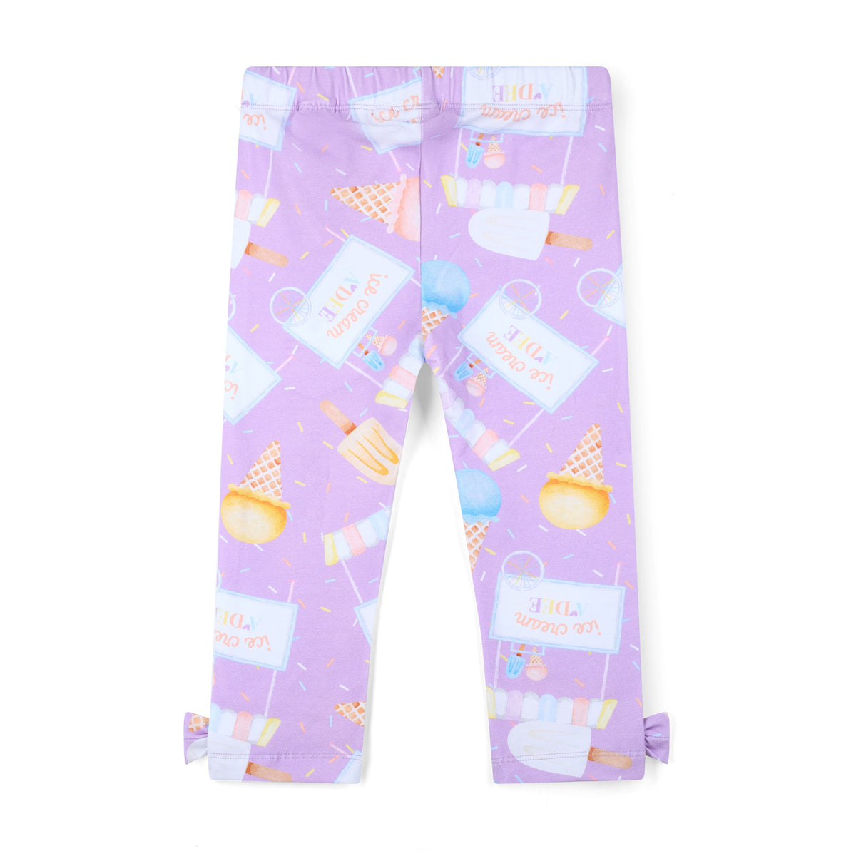 A Dee Scarlett Ice Cream Print Legging Set | Casa Childrenswear
