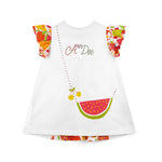 A Dee True Tutti Frutti Print Handbag Legging Set | Casa Childrenswear
