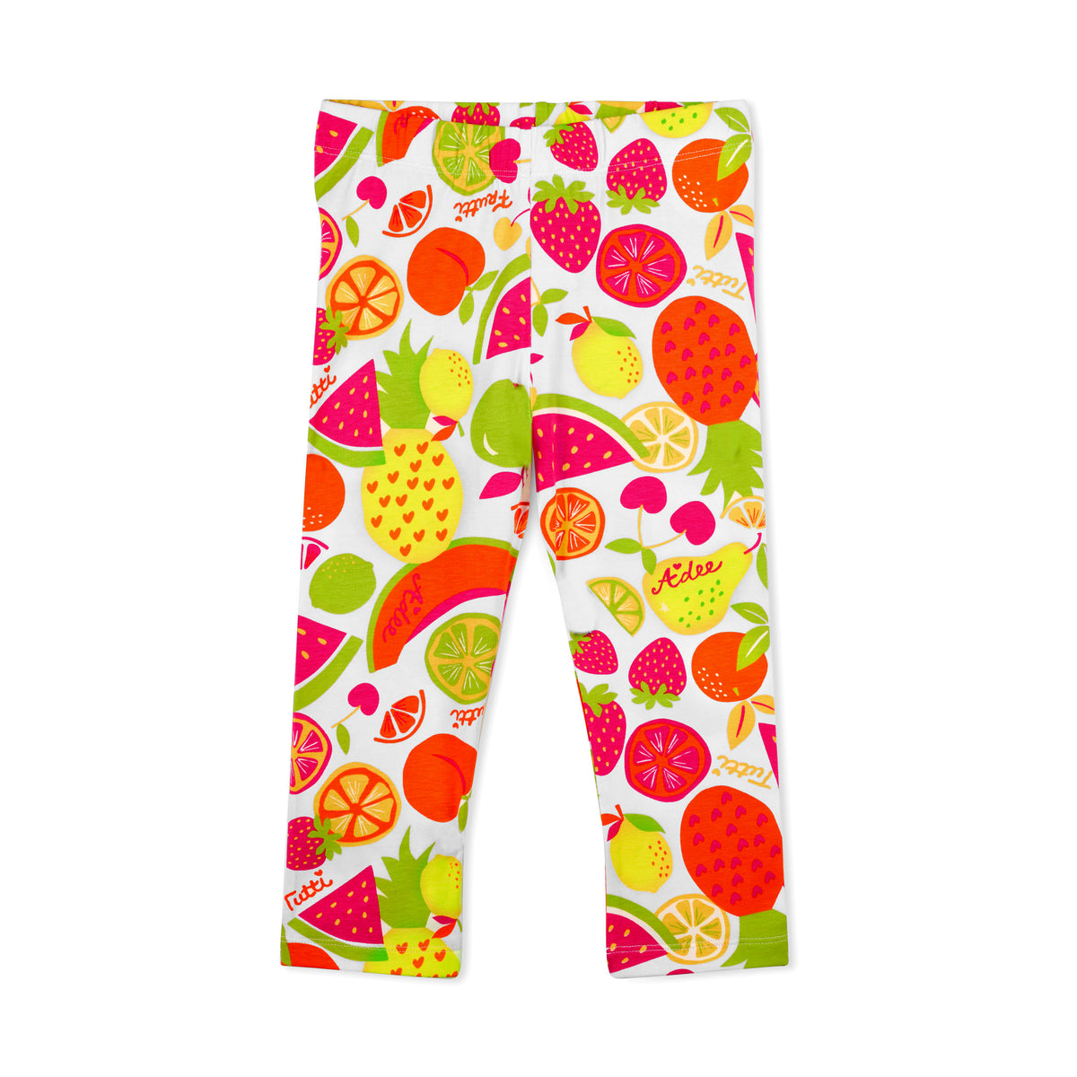 A Dee True Tutti Frutti Print Handbag Legging Set | Casa Childrenswear
