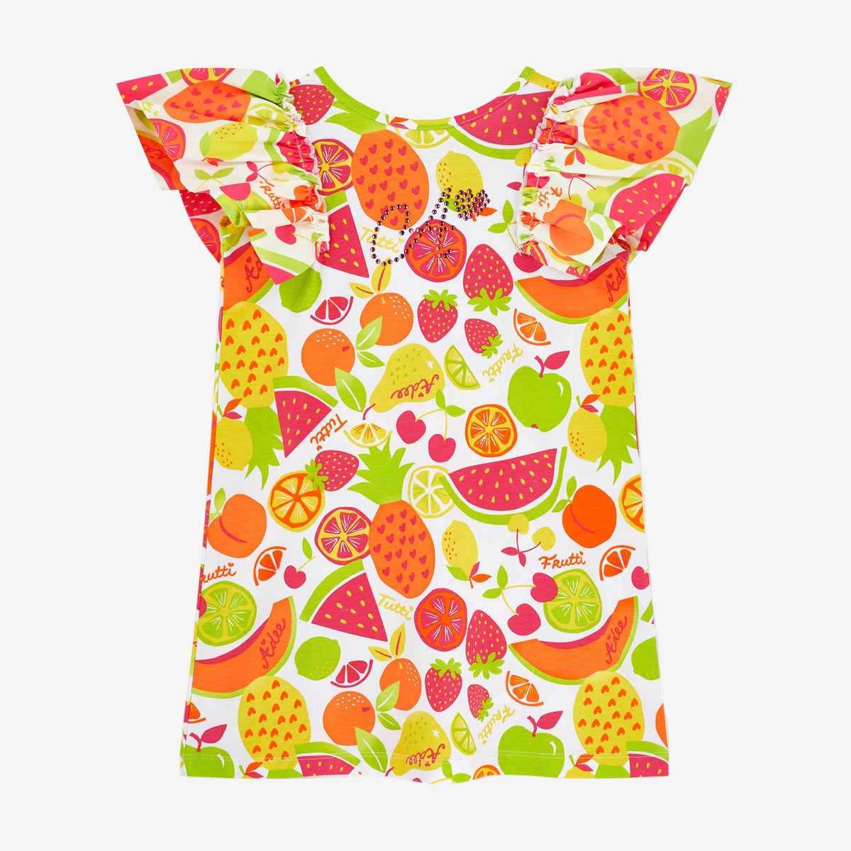 A Dee Tamara Tutti Frutti Print Dress | Casa Childrenswear