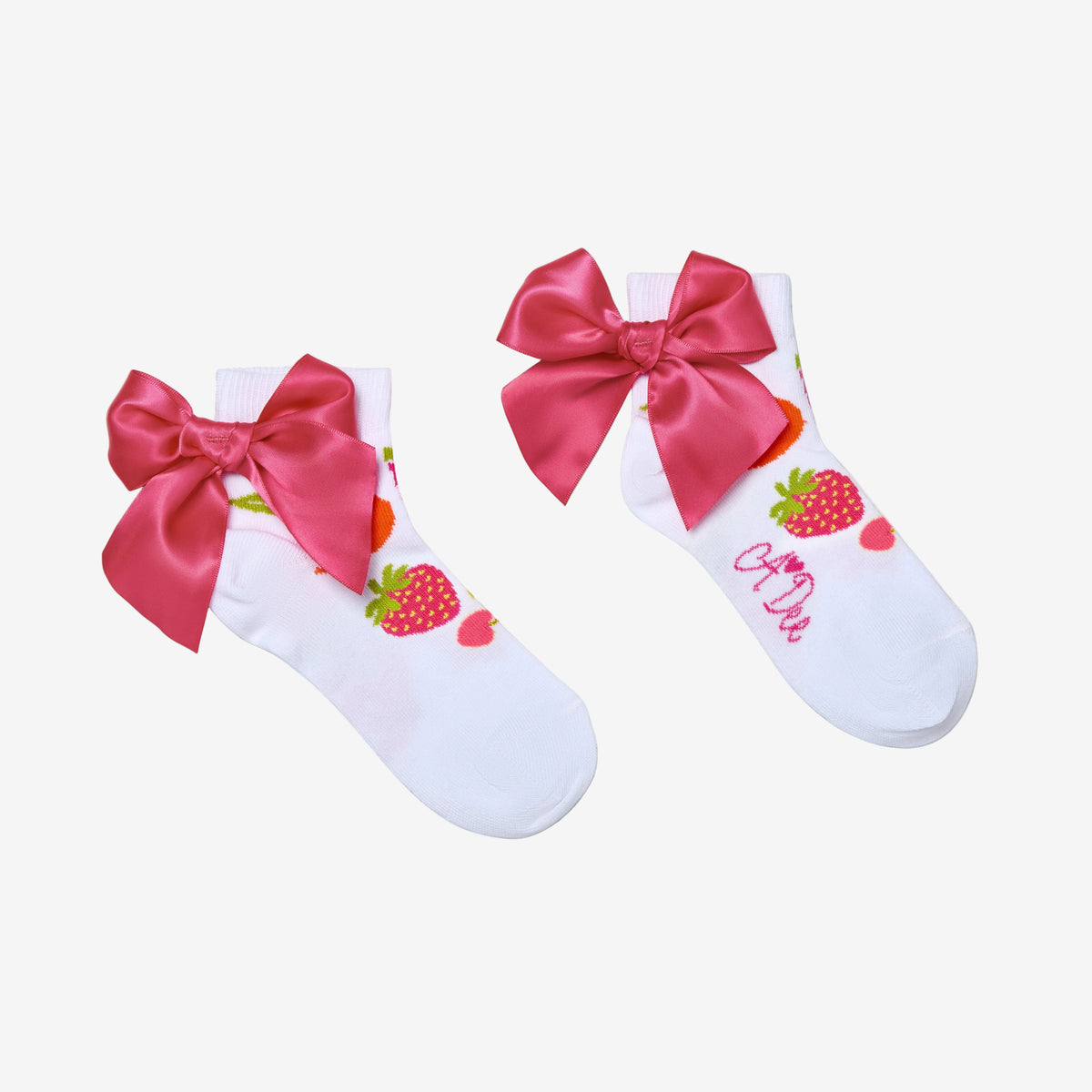 A Dee Tiara Tutti Frutti Print Ankle Sock | Casa Childrenswear