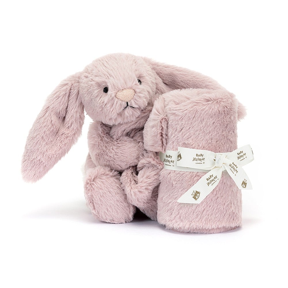 Jellycat Bashful Luxe Bunny Rosa Soother | Casa Childrenswear