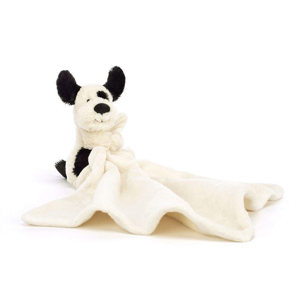 Jellycat Bashful Black & Cream Puppy Soother | Casa Childrenswear