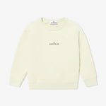 Stone Island Boys Ivory Sweatshirt | Casa Childrenswear
