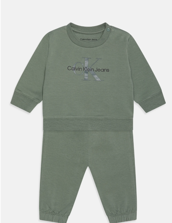 Calvin Klein Monogram CN Sweatshirt | Casa Childrenswear