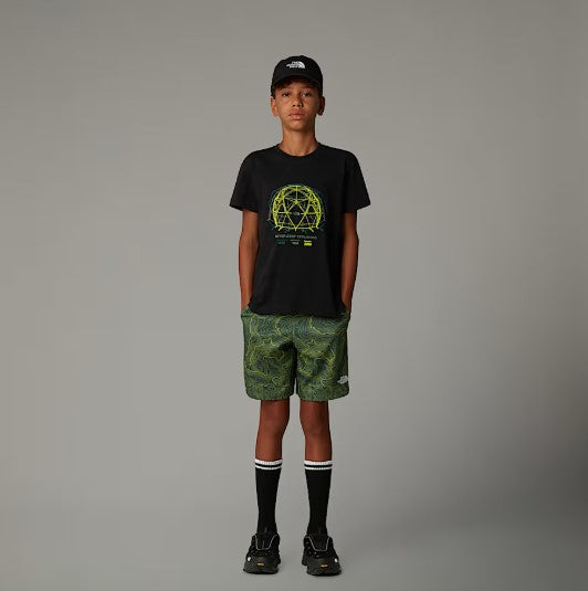 North Face Black Large Graphic Tee | Casa Childrenswear