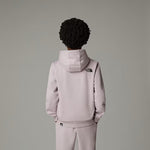 North Face Grey Hooded Sweat with Classic Logo | Casa Childrenswear