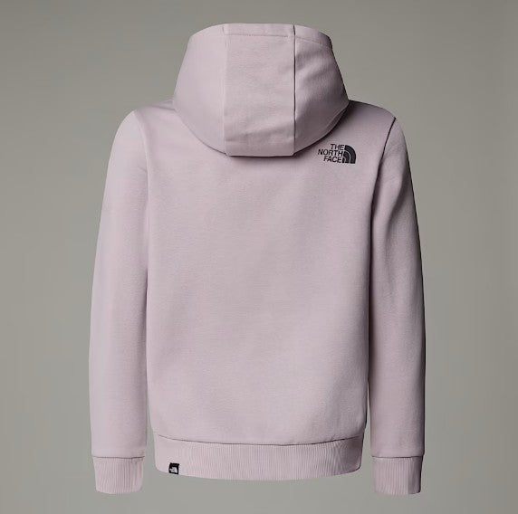 North Face Grey Hooded Sweat with Classic Logo | Casa Childrenswear