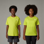 North Face FlashDry Sulphur Spring Green Logo Tee | Casa Childrenswear
