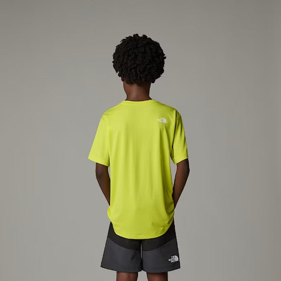 North Face FlashDry Sulphur Spring Green Logo Tee | Casa Childrenswear