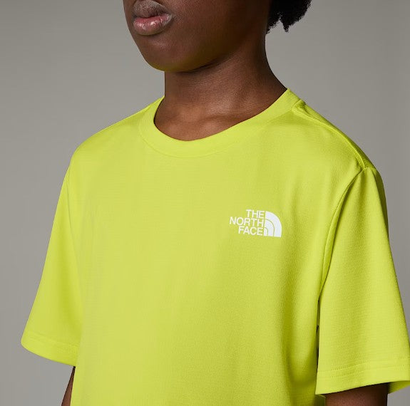 North Face FlashDry Sulphur Spring Green Logo Tee | Casa Childrenswear