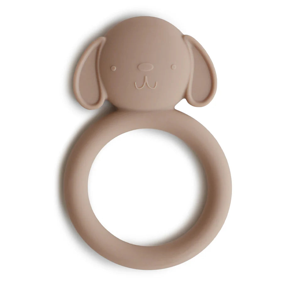 Mushie Dog Teether | Casa Childrenswear