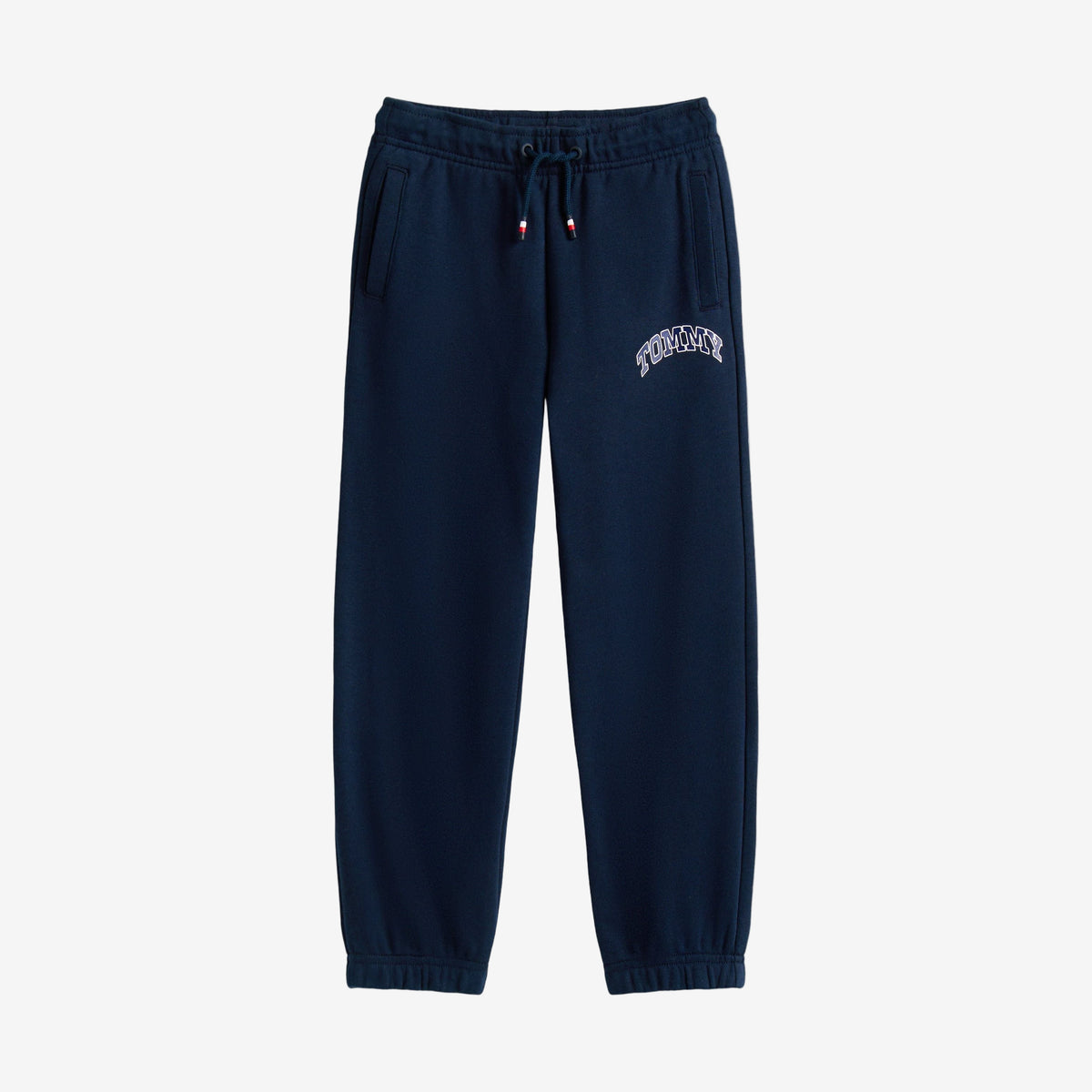 Tommy Hilfiger Blue Varsity Print Sweatpants | Casa Childrenswear