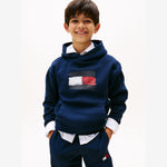 Tommy Hilfiger Blue Flag Hoodie | Casa Childrenswear