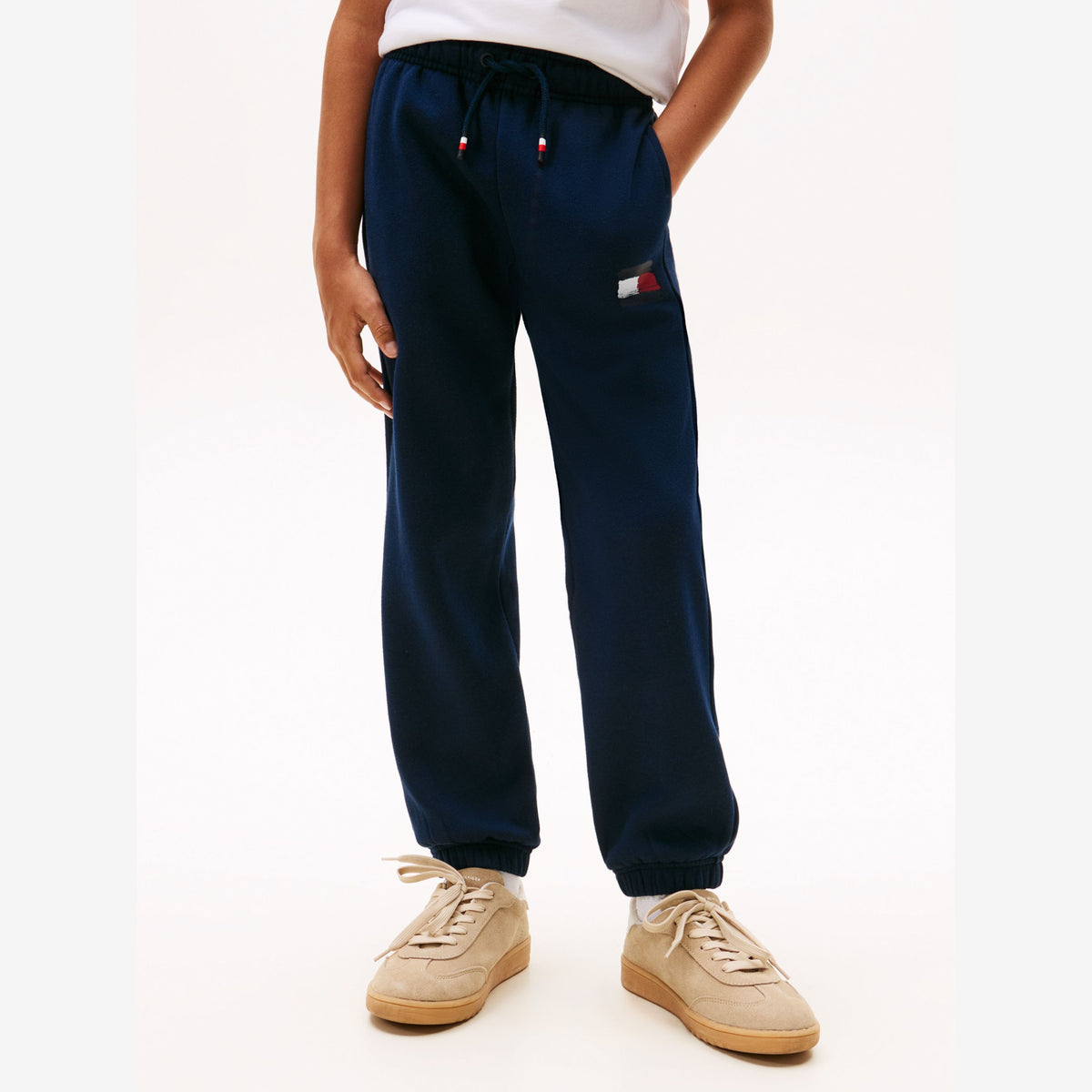 Tommy Hilfiger Blue Flag Sweatpants | Casa Childrenswear