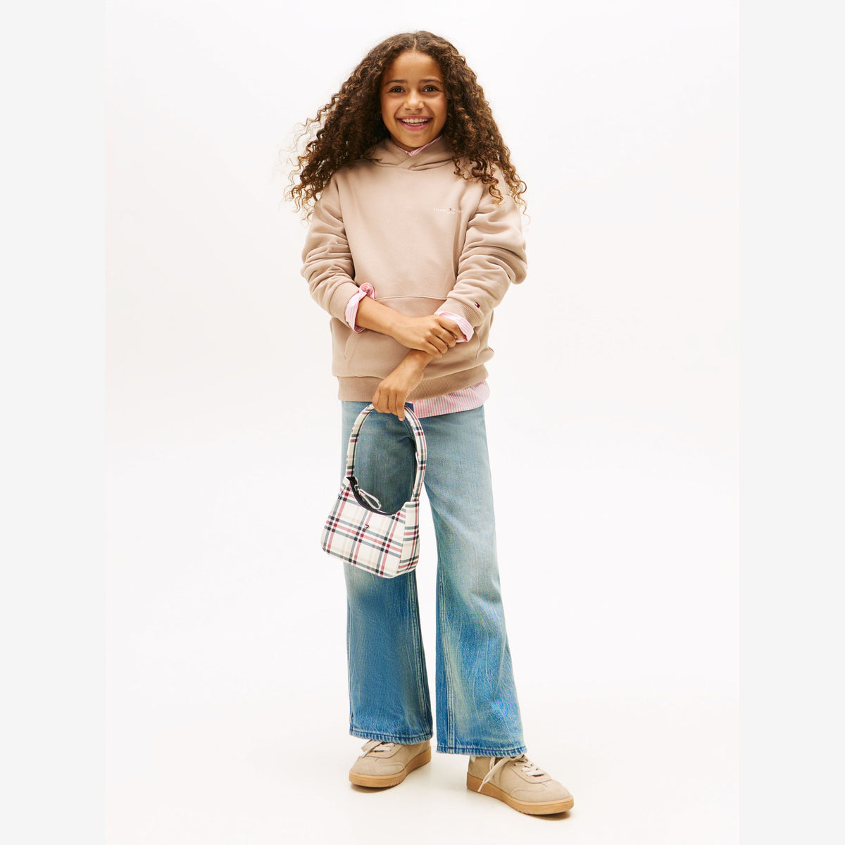 Tommy Hilfiger Brown Hoodie | Casa Childrenswear