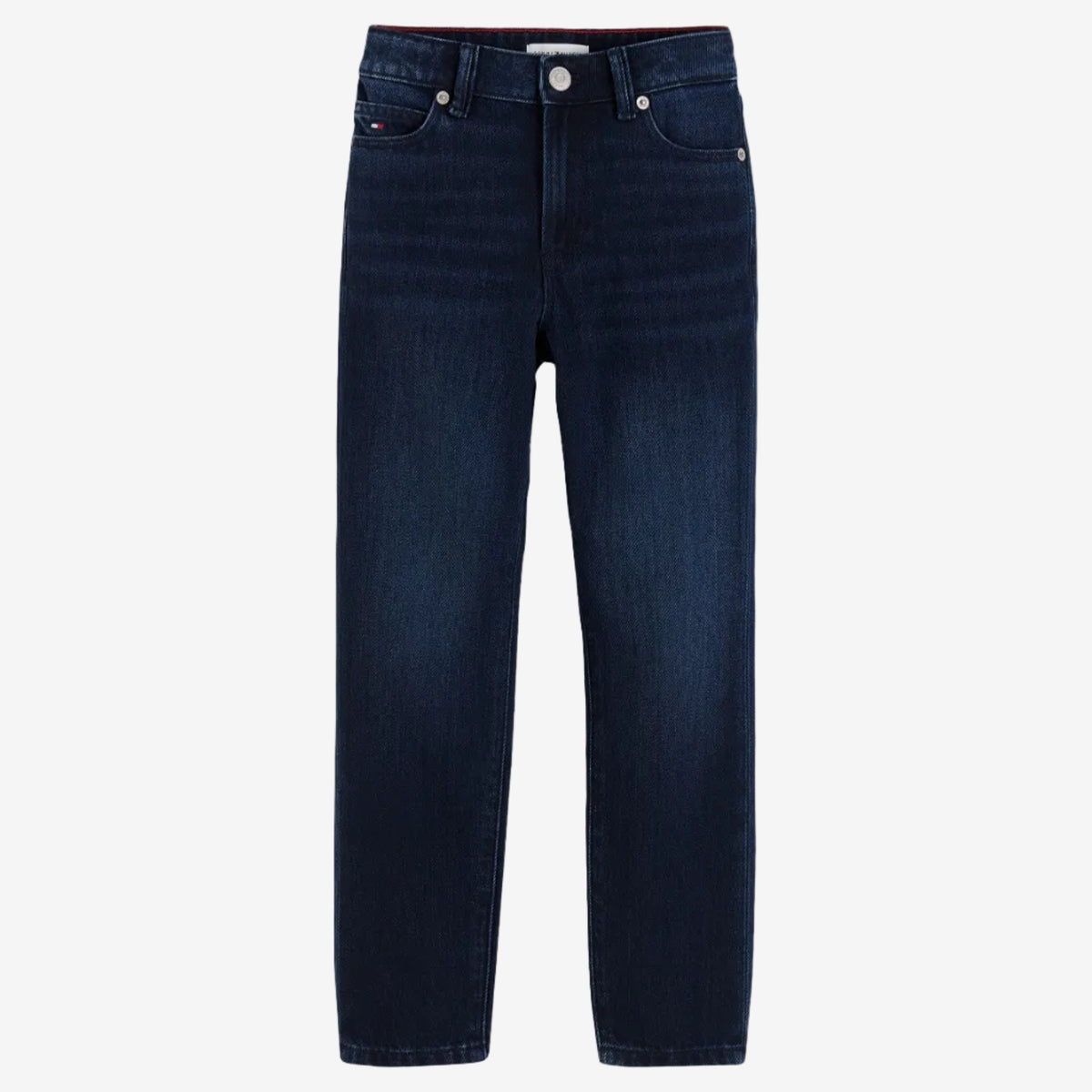 Tommy Hilfiger Boys Blueblack Straight Jeans - front view