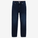 Tommy Hilfiger Boys Blueblack Straight Jeans - front view