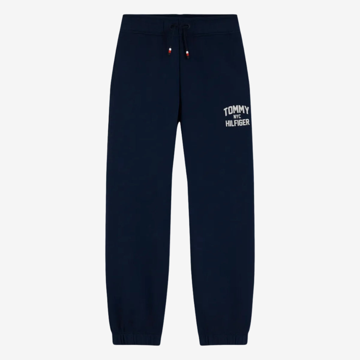 Tommy Hilfiger Boys Navy Tracksuit Bottoms - front view