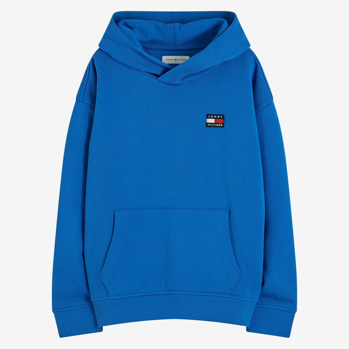 Tommy Hilfiger Boys Blue Flag Heritage Hoodie - front view