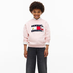 Tommy Hilfiger Baby Girls Pink Peanuts Crewneck - back view