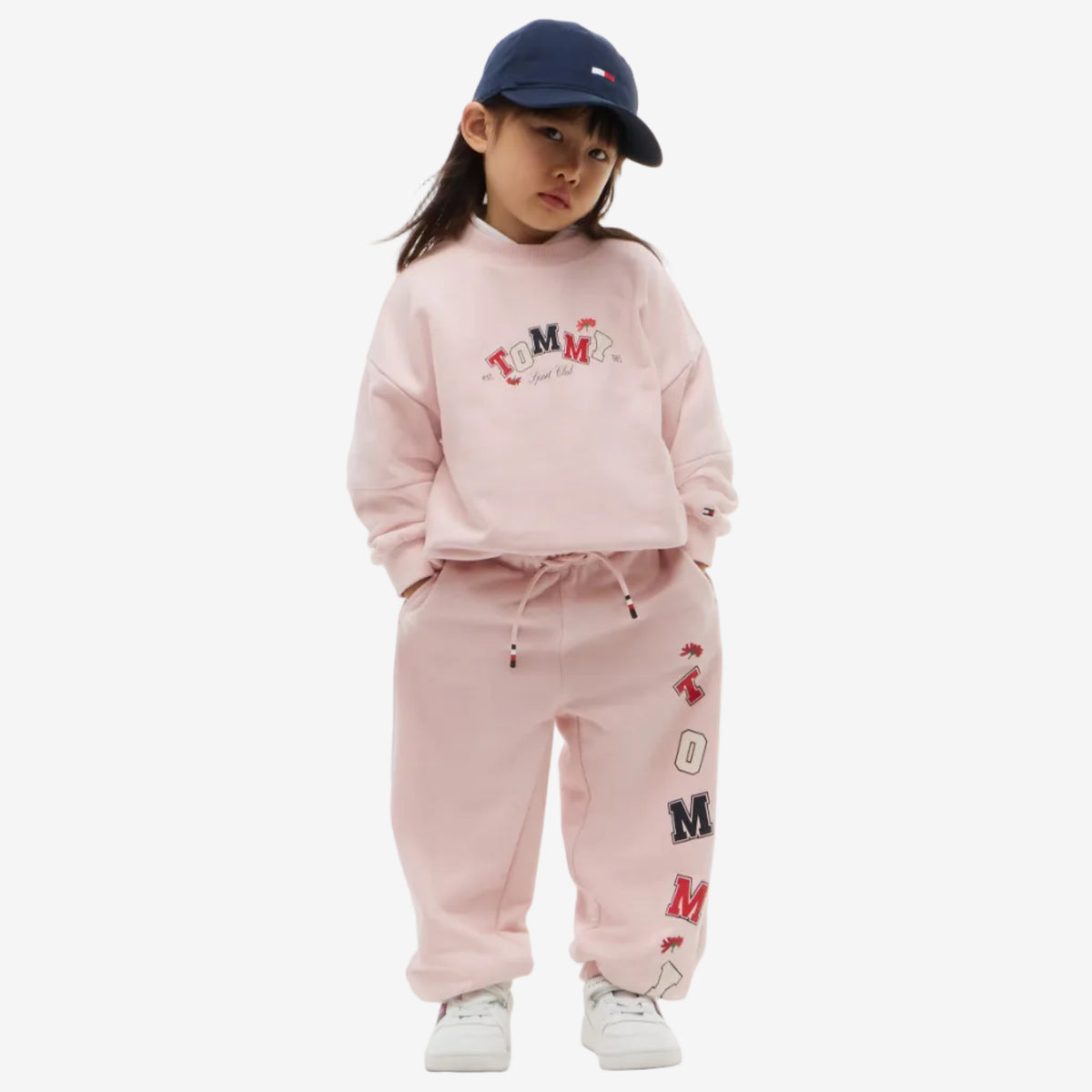 Tommy Hilfiger Baby Girls Pink Sweatpants - back view