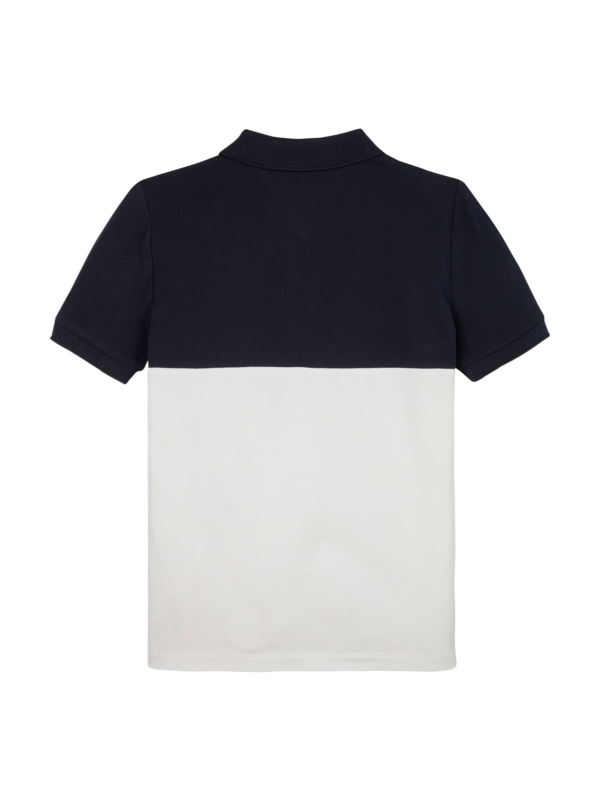 Colourblock Polo Navy/White