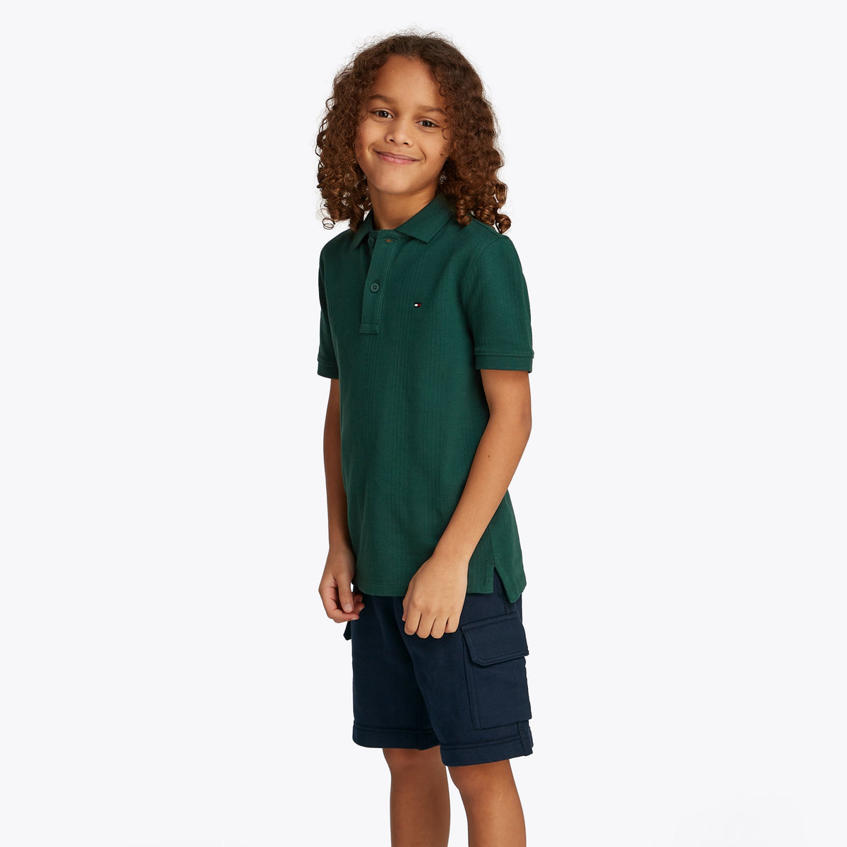 Tommy Hilfiger Cargo Sweatshort Navy | Casa Childrenswear