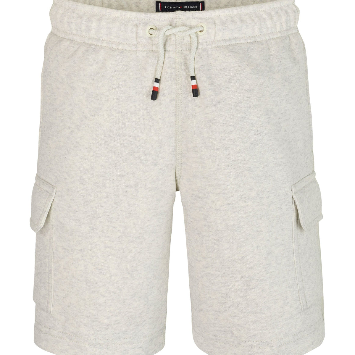 Tommy Hilfiger Cargo Sweatshort White Heather | Casa Childrenswear