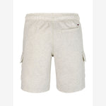Tommy Hilfiger Cargo Sweatshort White Heather | Casa Childrenswear