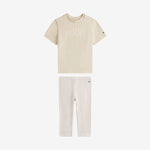 Tommy Hilfiger Baby Beige T-Shirt & Bottoms Set | Casa Childrenswear