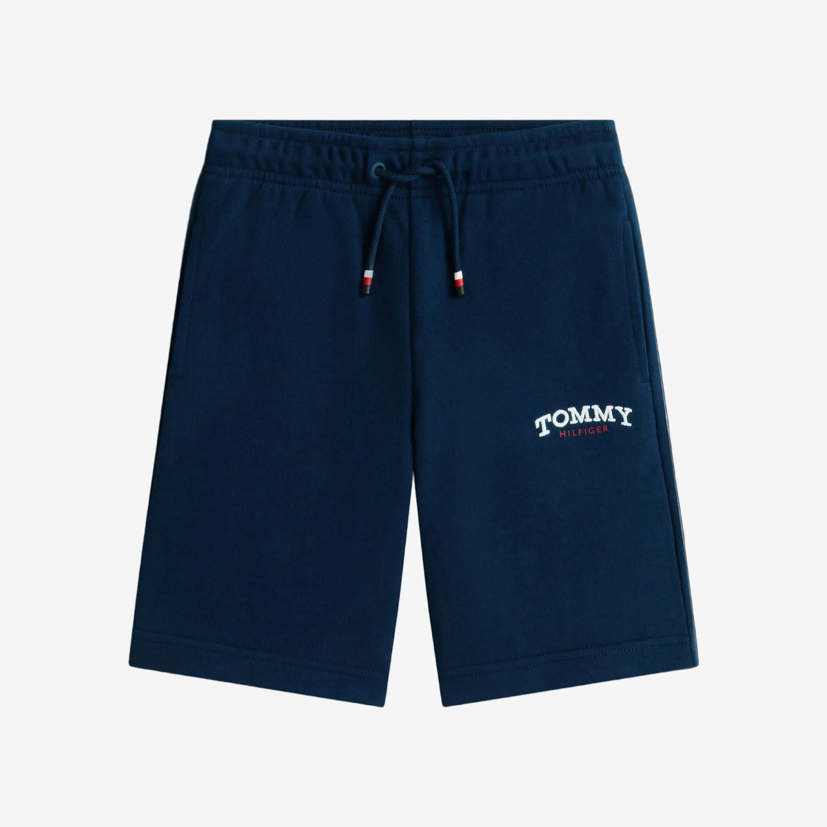 Tommy Hilfiger Boys Navy Monotype Logo Sweatshorts | Casa Childrenswear