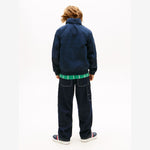 Tommy Hilfiger Boys Navy Essential Harrington Jacket | Casa Childrenswear