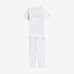 Tommy Hilfiger Baby Girls White T-Shirt and Legging Set | Casa Childrenswear