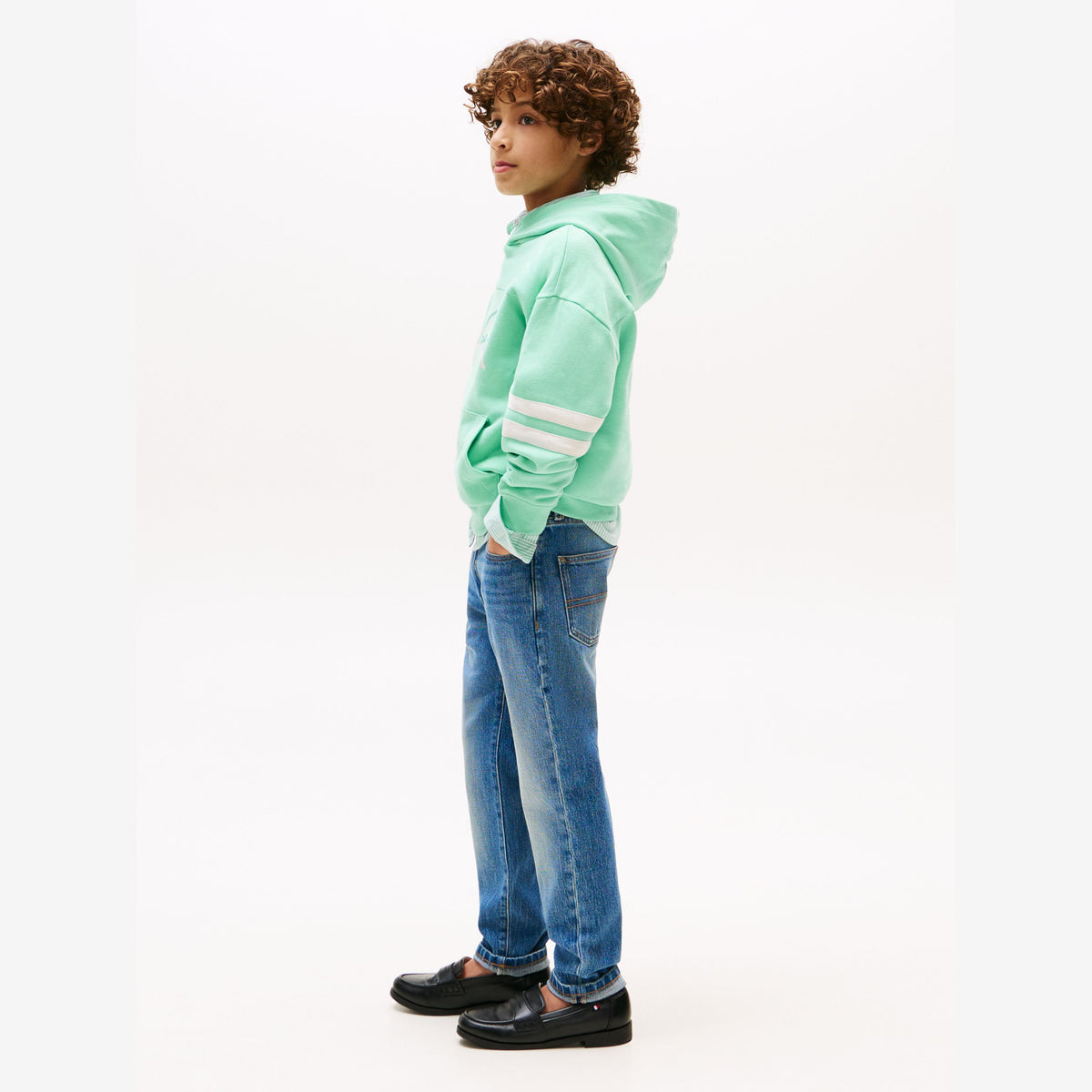 Tommy Hilfiger Light Blue Straight Denim Jean | Casa Childrenswear