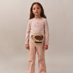 Bonpoint Light Pink Cherry Logo Jumper | Casa Childrenswear