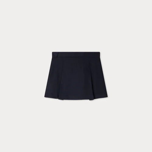 Bonpoint Navy Cherry Logo Skirt | Casa Childrenswear