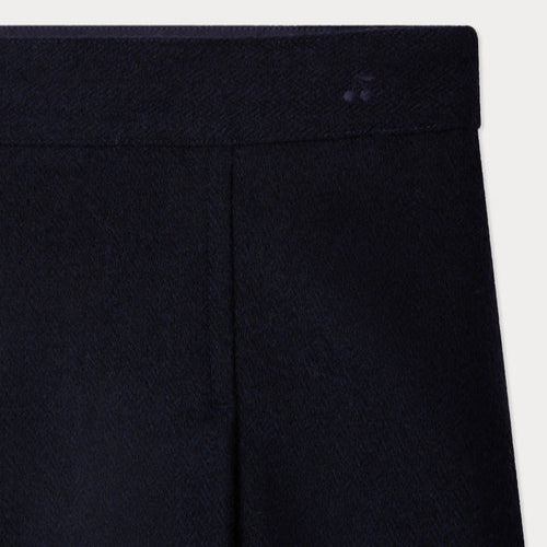 Bonpoint Navy Cherry Logo Skirt | Casa Childrenswear