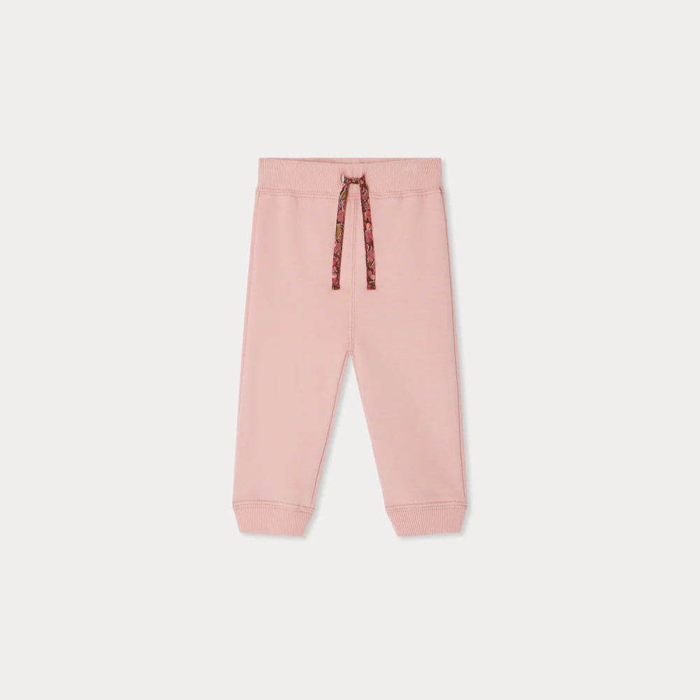Bonpoint Baby Girls Pink Joggers | Casa Childrenswear