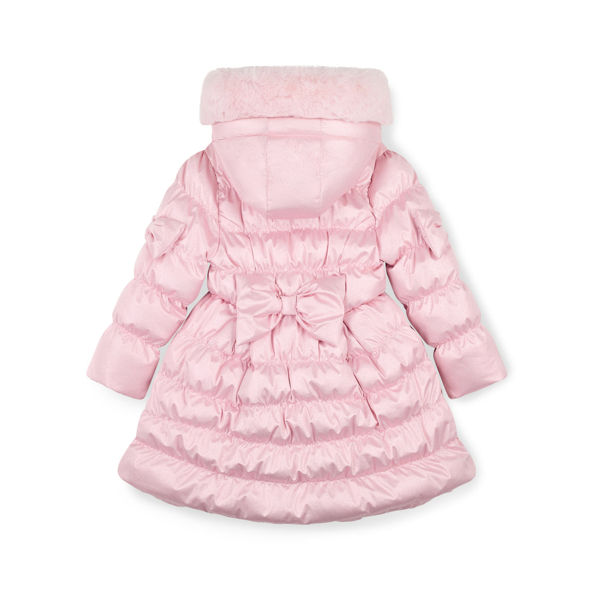 Montana Pink Padded Long Jacket